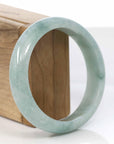 Baikalla Jewelry Jadeite Jade Bangle Bracelet Natural Ice Jadeite Jade Bangle Bracelet ( 57.3 mm )