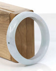 Baikalla Jewelry Jadeite Jade Bangle Bracelet Baikalla™ "Classic Bangle" Genuine Burmese Jadeite Jade Bangle Bracelet (59mm)