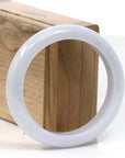 Baikalla Jewelry Jadeite Jade Bangle Bracelet Copy of Baikalla Classic Lavender Natural Jadeite Jade Bangle ( 60.52 mm )