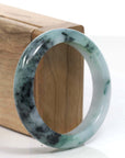 Baikalla Jewelry Jadeite Jade Bangle Bracelet Copy of Copy of Copy of Copy of Natural Burmese Blue-green Jadeite Jade Bangle Bracelet (56.19mm)