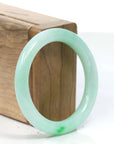 Baikalla Jewelry Jadeite Jade Bangle Bracelet Copy of Copy of Natural Burmese Apple Green Jadeite Jade Bangle Bracelet ( 53.6 mm)