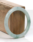 Baikalla Jewelry Jadeite Jade Bangle Bracelet Copy of Copy of Copy of Natural Burmese Apple Green Jadeite Jade Bangle Bracelet ( 53.6 mm)