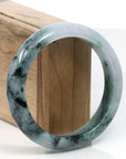 Baikalla Jewelry Jadeite Jade Bangle Bracelet Copy of Copy of Copy of Natural Burmese Blue-green Jadeite Jade Bangle Bracelet (56.19mm)
