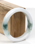 Baikalla Jewelry Jadeite Jade Bangle Bracelet Copy of Copy of Copy of Natural Jadeite Jade Blue-green Bangle Bracelet (58.52 mm)