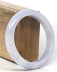 Baikalla Lavender Jadeite Jade Bangle Bracelet (59.6mm)