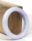 Baikalla Vixen Purple Jadeite Jade Bangle Bracelet (53.8mm)