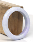 Baikalla Vixen Purple Jadeite Jade Bangle Bracelet (53.8mm)