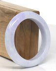 Baikalla Vixen Purple Jadeite Jade Bangle Bracelet (53.8mm)