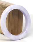 Baikalla Lavender Jadeite Jade Bangle Bracelet (58mm)