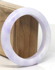 Baikalla Lavender Jadeite Jade Bangle Bracelet (58mm)