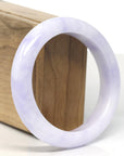 Baikalla Lavender Jadeite Jade Bangle Bracelet (58mm)