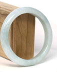 Baikalla Jewelry Jadeite Jade Bangle Bracelet Baikalla Natural Burmese Light Green Jadeite Jade Bangle Bracelet (62.20mm)