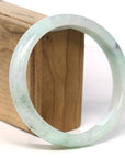 Baikalla Jewelry Jadeite Jade Bangle Bracelet Baikalla Natural Burmese Green Jadeite Jade Bangle Bracelet (66.13mm)