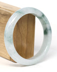 Baikalla Jewelry Jadeite Jade Bangle Bracelet Baikalla Natural Burmese Blue Green Jadeite Jade Bangle Bracelet (61.60mm)