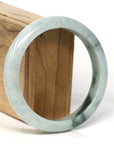 Baikalla Jewelry Jadeite Jade Bangle Bracelet Baikalla Natural Burmese Blue Green Jadeite Jade Bangle Bracelet (62.3mm)