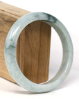 Baikalla Jewelry Jadeite Jade Bangle Bracelet Baikalla Natural Burmese Blue Green Jadeite Jade Bangle Bracelet (62.3mm)