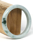 Baikalla Jewelry Jadeite Jade Bangle Bracelet Baikalla Natural Burmese Blue-Green Jadeite Jade Bangle Bracelet (55.81 mm)