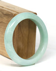 Baikalla Jewelry Jadeite Jade Bangle Bracelet Baikalla Natural Burmese Green Jadeite Jade Bangle Bracelet (55.69mm)