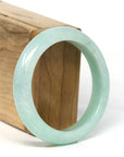 Baikalla Jewelry Jadeite Jade Bangle Bracelet Baikalla Natural Burmese Green Jadeite Jade Bangle Bracelet (55.69mm)