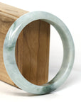 Baikalla Jewelry Jadeite Jade Bangle Bracelet Baikalla Blue Green Burmese Jadeite Jade Bangle Bracelet (62.50mm)