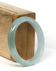 Baikalla Jewelry Jadeite Jade Bangle Bracelet Baikalla Natural Burmese Icy Oil Green Jadeite Jade Bangle Bracelet (53.75mm)