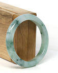 Baikalla Jewelry Jadeite Jade Bangle Bracelet Baikalla Natural Burmese Icy Blue-Green Jadeite Jade Bangle Bracelet (54.50mm)