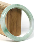Baikalla Jewelry Jadeite Jade Bangle Bracelet Baikalla Natural Burmese Green Jadeite Jade Bangle Bracelet (66.44mm)