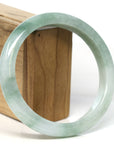 Baikalla Jewelry Jadeite Jade Bangle Bracelet Baikalla Natural Burmese Green Jadeite Jade Bangle Bracelet (66.31mm)