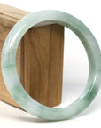 Baikalla Jewelry Jadeite Jade Bangle Bracelet Baikalla Natural Burmese Green Jadeite Jade Bangle Bracelet (66.31mm)