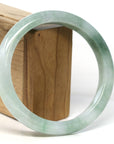 Baikalla Jewelry Jadeite Jade Bangle Bracelet Baikalla Natural Burmese Green Jadeite Jade Bangle Bracelet (66.31mm)
