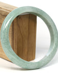 Baikalla Jewelry Jadeite Jade Bangle Bracelet Baikalla Natural Burmese Green Jadeite Jade Bangle Bracelet (66.28mm)