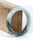 Baikalla Jewelry Jadeite Jade Bangle Bracelet Copy of Copy of Copy of Natural Burmese Blue-green Jadeite Jade Bangle Bracelet (62.07mm)