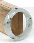 Baikalla Jewelry Jadeite Jade Bangle Bracelet Copy of Burmese High-end Ice Blue-green Jade Jadeite Bangle Bracelet (58.83mm) ( Collectibles )T071