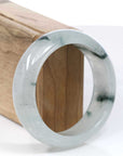 Baikalla Jewelry Jadeite Jade Bangle Bracelet Copy of Burmese High-end Ice Blue-green Jade Jadeite Bangle Bracelet (58.83mm) ( Collectibles )T071