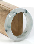 Baikalla Jewelry Jadeite Jade Bangle Bracelet Copy of Burmese High-end Ice Blue-green Jade Jadeite Bangle Bracelet (58.83mm) ( Collectibles )T071