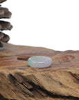 Baikalla Icy Light Green & Lavender Burmese Jadeite Jade Traditional Ring