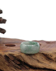 Baikalla Jewelry Jadeite Jade Bangle Bracelet Burmese Green Jadeite Jade Men's Band Ring