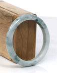 Baikalla Jewelry Jadeite Jade Bangle Bracelet Baikalla Natural Burmese Blue-green Jadeite Jade Bangle Bracelet (62.12mm)