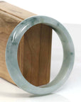 Baikalla Jewelry Jadeite Jade Bangle Bracelet Burmese High Blue-green Jade Jadeite Bangle Bracelet (57.66mm)T108