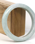 Baikalla Jewelry Jadeite Jade Bangle Bracelet Baikalla "Half Round" Deep Green Jadeite Jade Bangle Bracelet (60.49 mm)