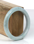 Baikalla Jewelry Jadeite Jade Bangle Bracelet Baikalla Natural Burmese Blue-green Jadeite Jade Bangle Bracelet (62.21mm)