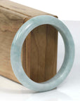 Baikalla Jewelry Jadeite Jade Bangle Bracelet Baikalla Natural Burmese Blue-green Jadeite Jade Bangle Bracelet (62.21mm)