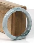 Baikalla Jewelry Jadeite Jade Bangle Bracelet Baikalla Natural Burmese Blue-green Jadeite Jade Bangle Bracelet (55.68mm)