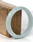 Baikalla Jewelry Jadeite Jade Bangle Bracelet Baikalla Classic Green Natural Jadeite Jade Bangle (58.93 mm )