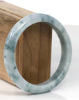Baikalla Jewelry Jadeite Jade Bangle Bracelet Baikalla Natural Burmese Blue-green Jadeite Jade Bangle Bracelet (59.48mm)