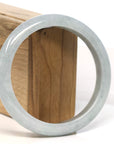 Baikalla Jewelry Jadeite Jade Bangle Bracelet Baikalla "Half Round" Green Jadeite Jade Bangle Bracelet (62.90 mm)