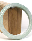 Baikalla Jewelry Jadeite Jade Bangle Bracelet Baikalla "Half Round" Green Jadeite Jade Bangle Bracelet (57.17 mm)
