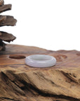 Baikalla Light Lavender Burmese Jadeite Jade Traditional Ring