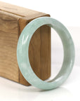 Baikalla Jewelry Jadeite Jade Bangle Bracelet Baikalla Classic Blue- Green Jadeite Jade Bangle Bracelet (55.96 mm)