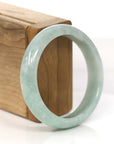 Baikalla Jewelry Jadeite Jade Bangle Bracelet Baikalla Classic Blue- Green Jadeite Jade Bangle Bracelet (55.96 mm)
